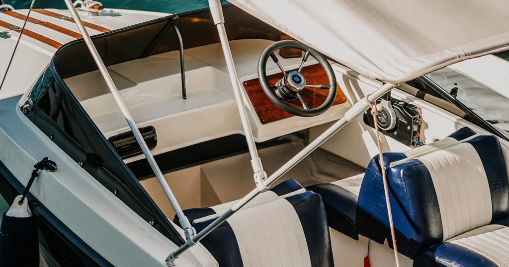 Boat leather upholstery repair NYC - restoration for boats and small vessels