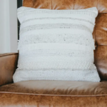 leather chair repair - restoring brown chair